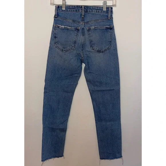 ZARA JEANS • SIZE 2 • BLUE WASH - Picture 2 of 3
